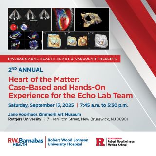 2nd Annual Course: Heart of the Matter: Case-Based and Hands-On Experience for the Echo Lab Team Banner